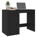 Birou, negru, 100x49x75 cm, lemn prelucrat - WALTI WALTI