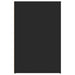Birou, negru, 100x49x75 cm, lemn prelucrat - WALTI WALTI