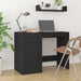 Birou, negru, 100x49x75 cm, lemn prelucrat - WALTI WALTI