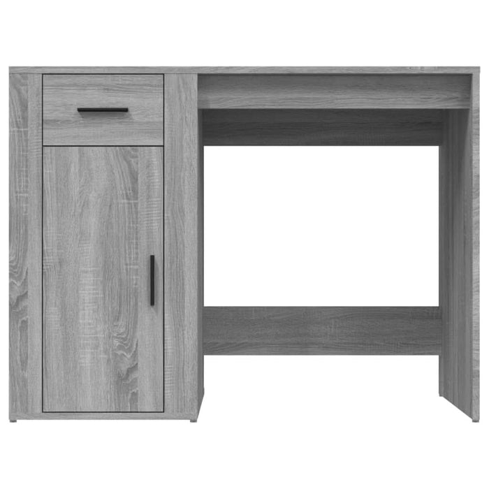 Birou, gri sonoma, 100x49x75 cm, lemn prelucrat - WALTI WALTI
