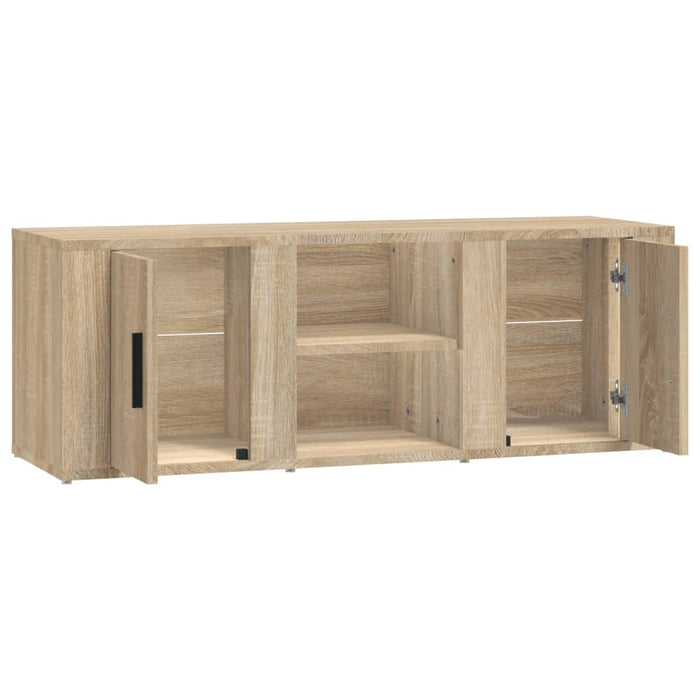 Comodă TV, stejar sonoma, 100x31,5x35 cm, lemn prelucrat - WALTI WALTI