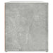 Comodă TV, gri beton, 100x31,5x35 cm, lemn prelucrat - WALTI WALTI