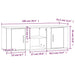 Comodă TV, gri beton, 100x31,5x35 cm, lemn prelucrat - WALTI WALTI