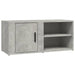 Comode TV, 2 buc., gri beton, 80x31,5x36 cm, lemn prelucrat - WALTI WALTI