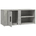 Comode TV, 2 buc., gri beton, 80x31,5x36 cm, lemn prelucrat - WALTI WALTI
