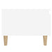 Mese laterale, 2 buc., alb, 50x46x35 cm, lemn compozit - WALTI WALTI