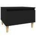 Mese laterale, 2 buc., negru, 50x46x35 cm, lemn compozit - WALTI WALTI