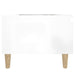 Mese laterale 2 buc. alb extralucios 50x46x35 cm lemn compozit - WALTI WALTI