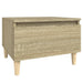 Mese laterale 2 buc. stejar sonoma 50x46x35 cm lemn compozit - WALTI WALTI