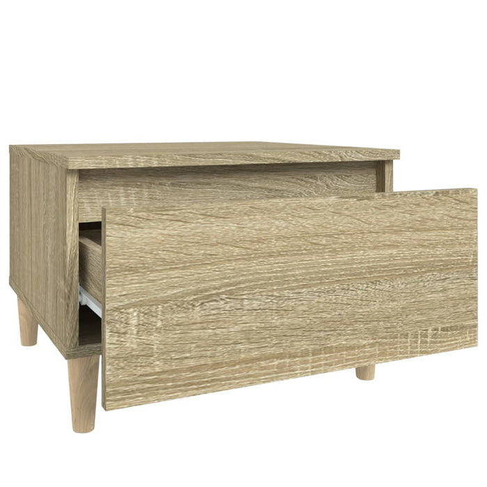 Mese laterale 2 buc. stejar sonoma 50x46x35 cm lemn compozit - WALTI WALTI