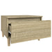 Mese laterale 2 buc. stejar sonoma 50x46x35 cm lemn compozit - WALTI WALTI