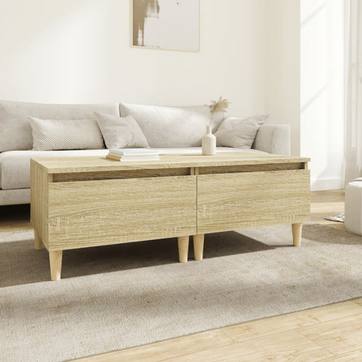 Mese laterale 2 buc. stejar sonoma 50x46x35 cm lemn compozit - WALTI WALTI