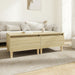 Mese laterale 2 buc. stejar sonoma 50x46x35 cm lemn compozit - WALTI WALTI