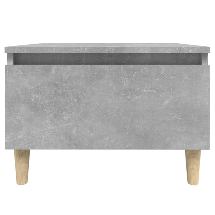 Masă laterală, gri beton, 50x46x35 cm, lemn compozit - WALTI WALTI