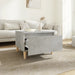 Mese laterale, 2 buc., gri beton, 50x46x35 cm, lemn compozit - WALTI WALTI
