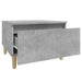 Mese laterale, 2 buc., gri beton, 50x46x35 cm, lemn compozit - WALTI WALTI