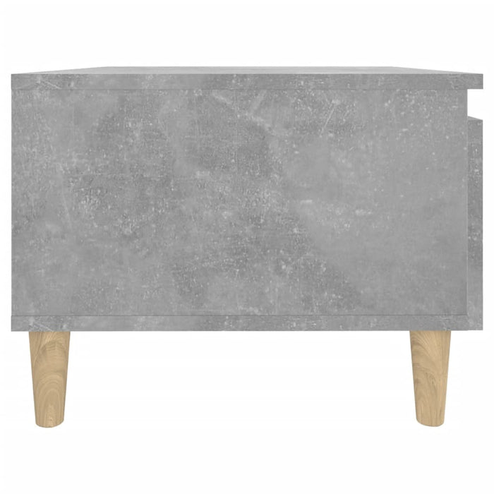 Mese laterale, 2 buc., gri beton, 50x46x35 cm, lemn compozit - WALTI WALTI