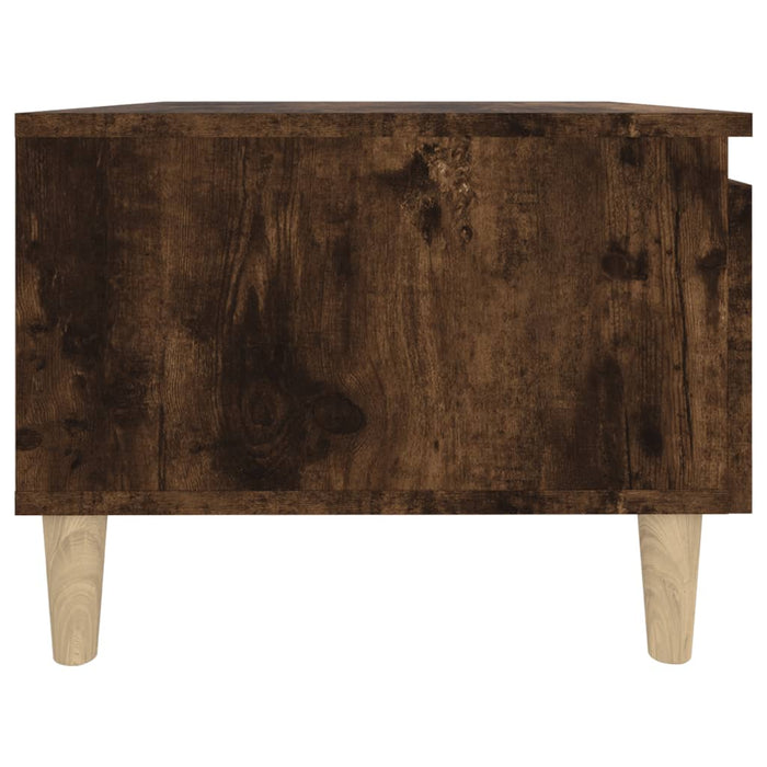 Mese laterale 2 buc. stejar fumuriu 50x46x35 cm lemn compozit - WALTI WALTI