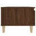 Mese laterale 2 buc. stejar maro 50x46x35 cm lemn compozit - WALTI WALTI