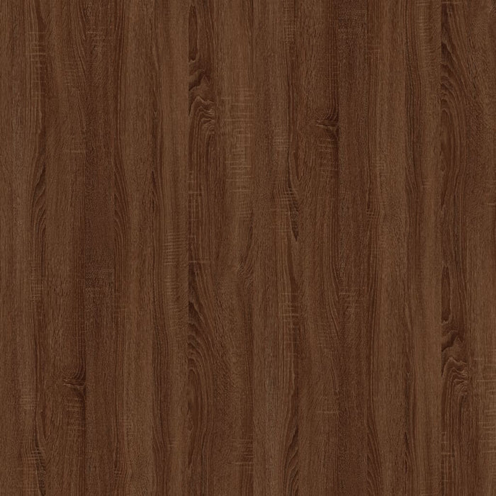 Mese laterale 2 buc. stejar maro 50x46x35 cm lemn compozit - WALTI WALTI