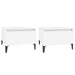 Mese laterale, 2 buc., alb, 50x46x35 cm, lemn compozit - WALTI WALTI