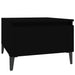 Mese laterale, 2 buc., negru, 50x46x35 cm, lemn compozit - WALTI WALTI