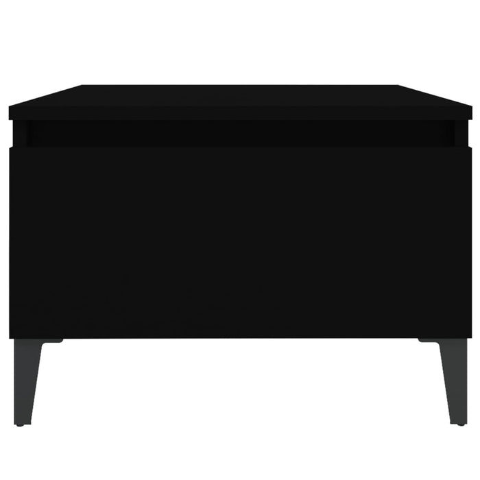 Mese laterale, 2 buc., negru, 50x46x35 cm, lemn compozit - WALTI WALTI