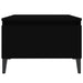 Mese laterale, 2 buc., negru, 50x46x35 cm, lemn compozit - WALTI WALTI
