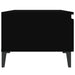 Mese laterale, 2 buc., negru, 50x46x35 cm, lemn compozit - WALTI WALTI