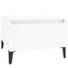 Mese laterale 2 buc. alb extralucios 50x46x35 cm lemn compozit - WALTI WALTI