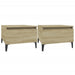 Mese laterale 2 buc. stejar sonoma 50x46x35 cm lemn compozit - WALTI WALTI