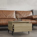 Mese laterale 2 buc. stejar sonoma 50x46x35 cm lemn compozit - WALTI WALTI