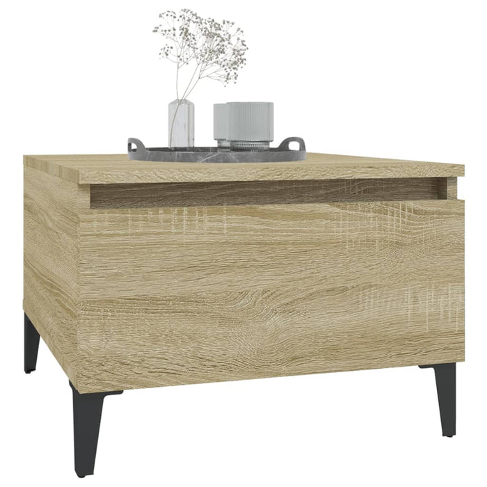 Mese laterale 2 buc. stejar sonoma 50x46x35 cm lemn compozit - WALTI WALTI