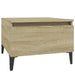 Mese laterale 2 buc. stejar sonoma 50x46x35 cm lemn compozit - WALTI WALTI