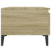 Mese laterale 2 buc. stejar sonoma 50x46x35 cm lemn compozit - WALTI WALTI