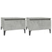Mese laterale, 2 buc., gri beton, 50x46x35 cm, lemn compozit - WALTI WALTI