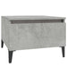 Mese laterale, 2 buc., gri beton, 50x46x35 cm, lemn compozit - WALTI WALTI