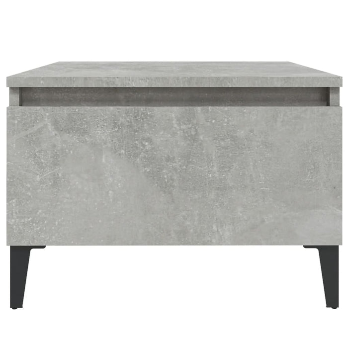 Mese laterale, 2 buc., gri beton, 50x46x35 cm, lemn compozit - WALTI WALTI