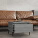 Mese laterale 2 buc. gri sonoma 50x46x35 cm lemn compozit - WALTI WALTI