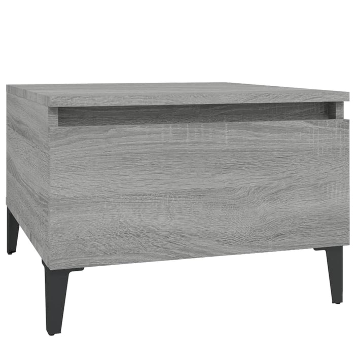 Mese laterale 2 buc. gri sonoma 50x46x35 cm lemn compozit - WALTI WALTI
