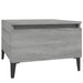 Mese laterale 2 buc. gri sonoma 50x46x35 cm lemn compozit - WALTI WALTI