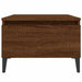 Mese laterale 2 buc. stejar maro 50x46x35 cm lemn compozit - WALTI WALTI