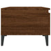 Mese laterale 2 buc. stejar maro 50x46x35 cm lemn compozit - WALTI WALTI
