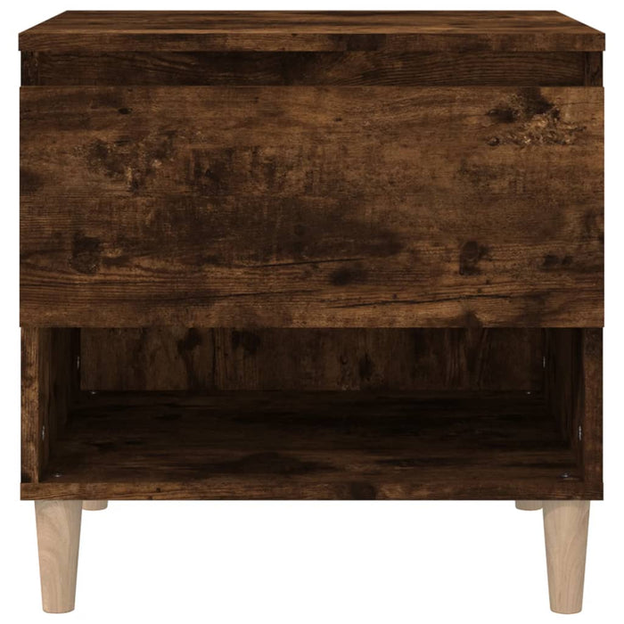 Noptieră, 2 buc., stejar fumuriu, 50x46x50 cm, lemn prelucrat - WALTI WALTI