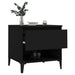 Mese laterale, 2 buc., negru, 50x46x50 cm, lemn compozit - WALTI WALTI