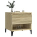 Mese laterale 2 buc. stejar sonoma 50x46x50 cm lemn compozit - WALTI WALTI