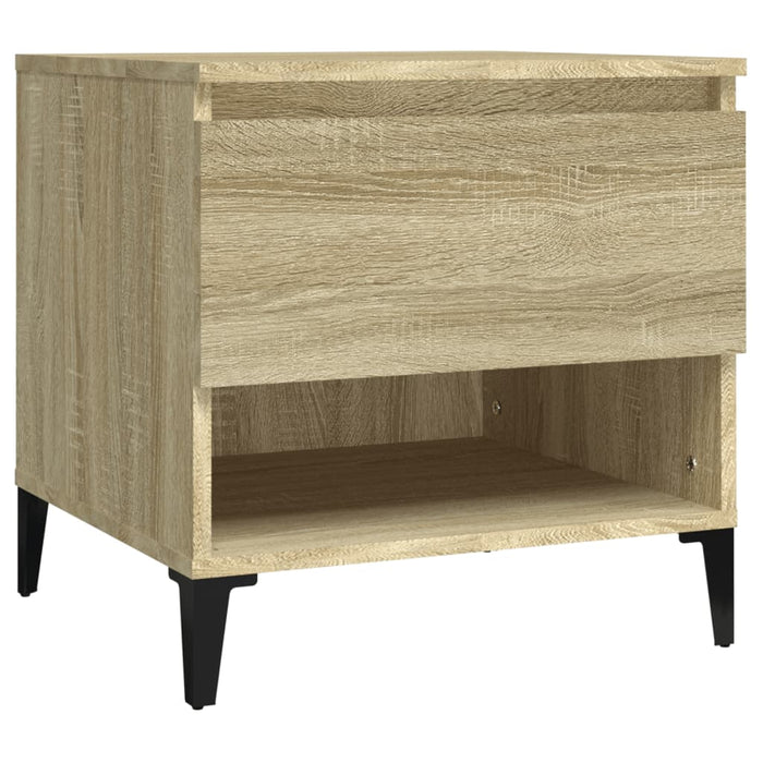 Mese laterale 2 buc. stejar sonoma 50x46x50 cm lemn compozit - WALTI WALTI