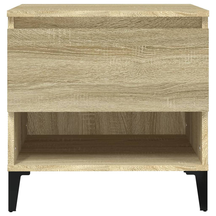 Mese laterale 2 buc. stejar sonoma 50x46x50 cm lemn compozit - WALTI WALTI