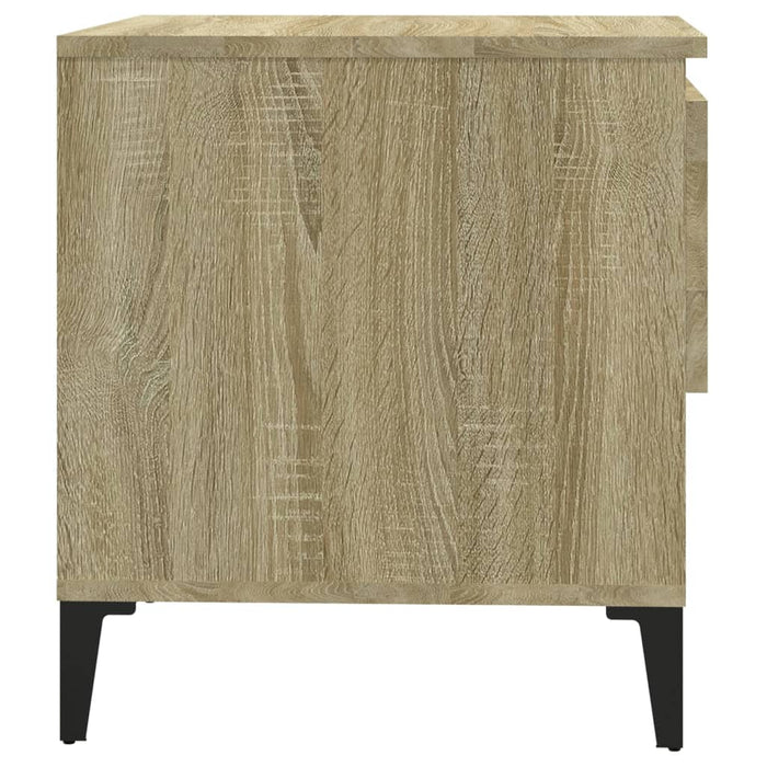 Mese laterale 2 buc. stejar sonoma 50x46x50 cm lemn compozit - WALTI WALTI