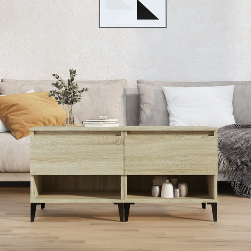 Mese laterale 2 buc. stejar sonoma 50x46x50 cm lemn compozit - WALTI WALTI